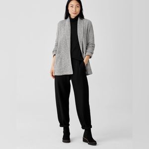 Organic Cotton Terry Shawl Collar Jacket Size S